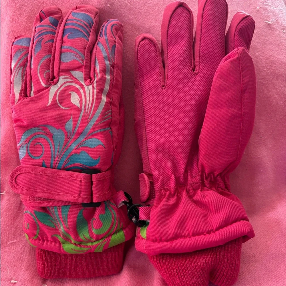 3M Thinsulate Vibrant Pink Kids Gloves